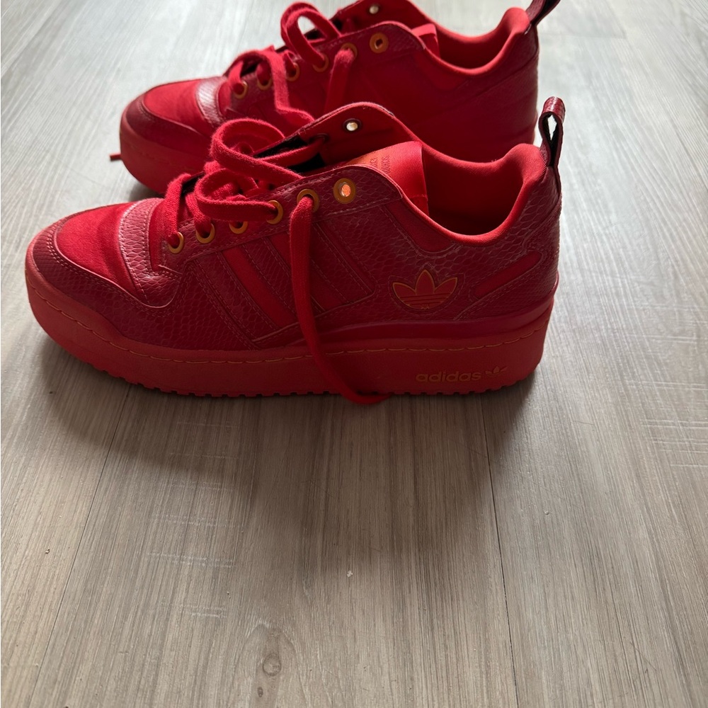 Adidas S.E.E.D. X Forum Bold ‘Red’ Sneaker - Picture 4 of 7